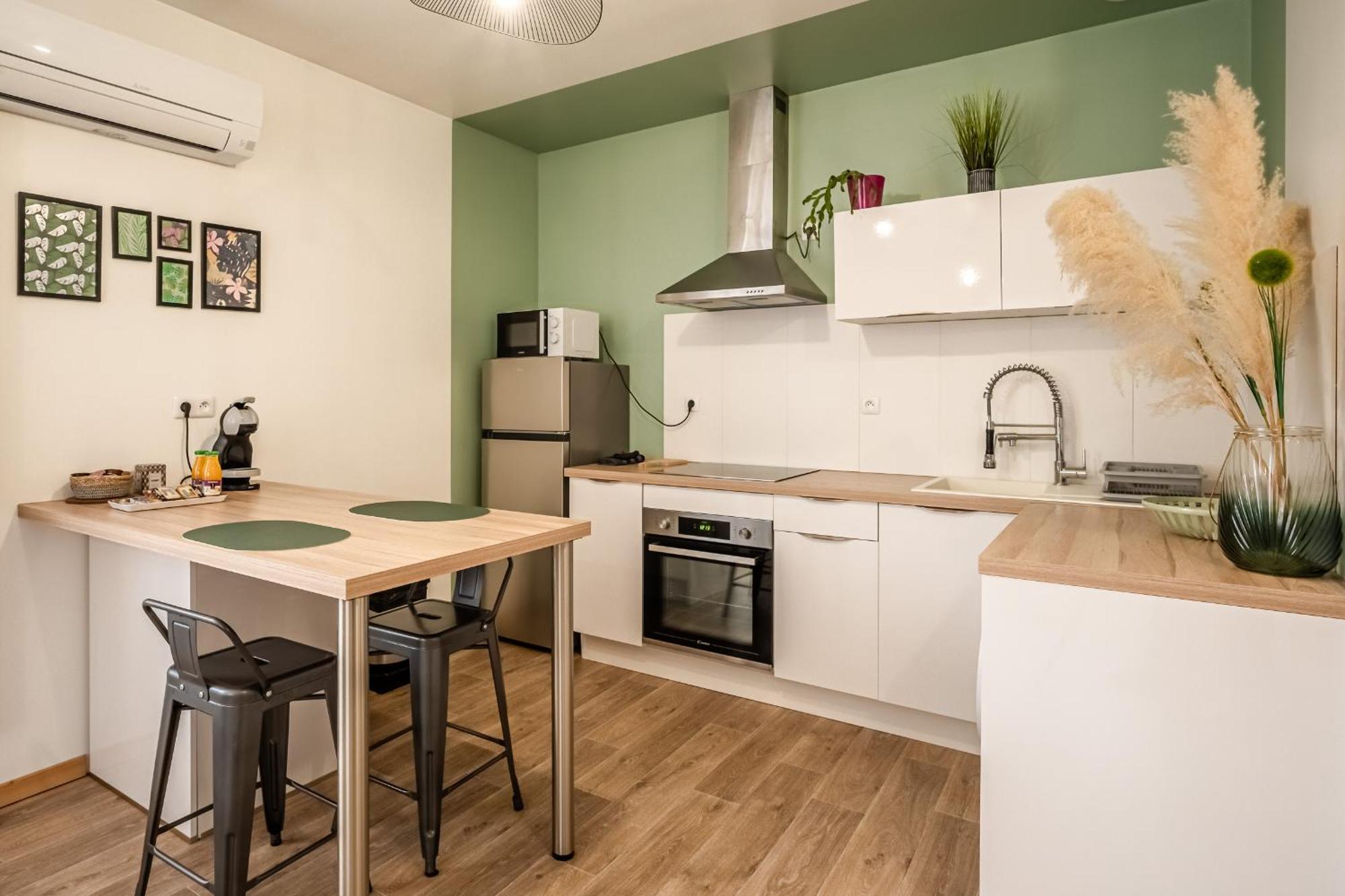 Cosy Green Clim Wifi Centre Ville 2 Pers Lezignan-Corbieres Bagian luar foto